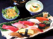 寿司ランチ画像
